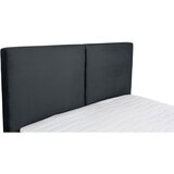 MID.YOU oblazinjena postelja 140 cm x 200 cm , tekstil temno siva | Shoptok.si
