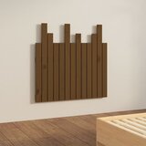  Zidno uzglavlje boja meda 82,5x3x80 cm masivna borovina | shoptok.hr