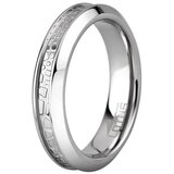 Lotus ženski Steel Rings Uži Staklo prsten od hirurškog čelika 52 | ePonuda.com