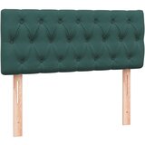 Box spring postelja z vzmetnico temno zelena 120x210 cm žamet, (22011016) | Shoptok.si