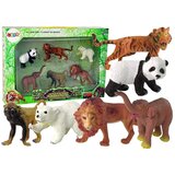  Set of 6 Wild Animals Figures Animals Of The World Cene