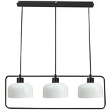 Candellux Lighting Crno-bijela viseća svjetiljka sa staklenim sjenilom Zodiac – | shoptok.hr