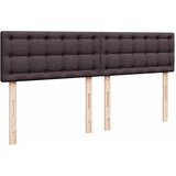  Krevet s oprugama i madracem tamnosmeđi 200x200 cm od tkanine | shoptok.hr