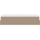  Okvir kreveta s madracem cappuccina 90x200cm umjetna koža | shoptok.hr