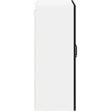 vidaXL Stenska kuhinjska omarica Črna 60 x 31 x 80 cm Konstruiran les | Shoptok.si