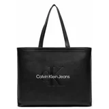 Calvin Klein Jeans Ročna torba Sculpted Slim K60K612222 Črna