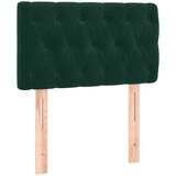 Box spring krevet s madracem tamnozeleni 80 x 200 cm baršunasti | shoptok.hr