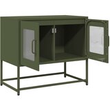 vidaXL TV ormarić maslinasto zeleni 68x39x60,5 cm hladno valjani čelik | shoptok.hr