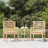 vidaXL Vrtni stol 2 kosa 60x48x91 cm trdna borovina Cene