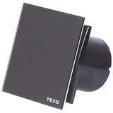 Texo ventilator za kupatilo air pro flat black glass 120