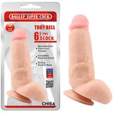  Troy Bell Dildo, Boja kože, 17 cm | Eponuda.com