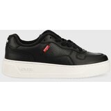 Levi's Usnjene superge Glide S črna barva, D7522.0002 | Shoptok.si