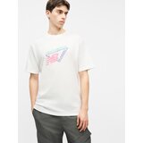 New Balance Majica marine / svetlo zelena / svetlo roza / bela | Shoptok.si