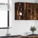 Viseći ormarić dimljeni hrast 20x29 5x60 cm konstruirano drvo | shoptok.hr