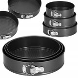 springos set kalupa za torte s odvojivim dnom, 3 komada, 23, 25 i 27 cm | shoptok.hr