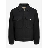Jack & Jones Black men's wool jacket jacket Baxter - Men Cene
