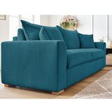 Bobochic Paris Plava sklopiva sofa od samta 225 cm Augustin – | shoptok.hr