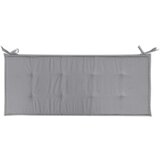  Blazina za vrtno klop siva 120x50x4 cm oxford tkanina, (20623418) | Shoptok.si