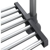  Kuhinjska polica 50 x 25 x (50 - 70) cm aluminijska | Eponuda.ba