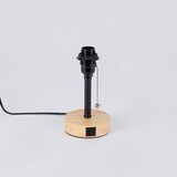 Brilagi - Stona lampa sa USB portom TABLON 1xE27/25W/230V hrast/crna | Eponuda.com