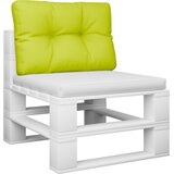  Jastuk za palete jarkozeleni 60 x 40 x 12 cm od tkanine | shoptok.hr