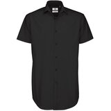  KOŠULJA MUŠKA KRATKI RUKAVI B&C BLACK TIE 135G CRNA M-EOL!! Cijene