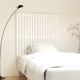  Zidno uzglavlje bijelo 108x3x110 cm od masivne borovine | shoptok.hr