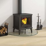 Staklena ploča za kamin polukružna 800 x 500 mm | shoptok.hr