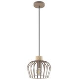Brilliant visilica na sajli nordic cage 1xE27/20W/230V prečnik 25 cm bež | Eponuda.com