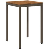  Stol za bar u vrtu Prirodna i kava 70 x 68,5 x 105 cm | shoptok.hr