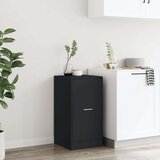 vidaXL lekarniška omara črna 40x41x77,5 cm inženirski les | Shoptok.si