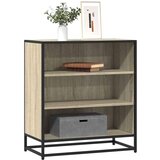  Komoda boja hrasta 68x35x76 cm konstruirano drvo i metal | shoptok.hr