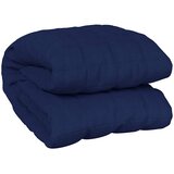  Teška deka plava 200x220 cm 9 kg od tkanine | shoptok.hr