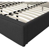 Bessagi Home Oblazinjena Postelja Gina, Temno Siva, 180x200 | Shoptok.si