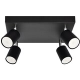  LED spot svetiljka TUNE 4xGU10/4,8W/230V crna | Eponuda.com