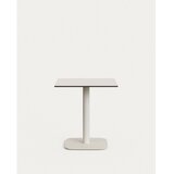 Kave Home Kovinska vrtna miza 68x68 cm Dina – | Shoptok.si