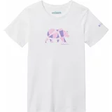 Columbia MISSION LAKE SHORT CRAPHIC SHIRT Majica za djevojčice, bijela, veličina