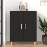Maison Chic Komoda - Predalnik črna 69,5x34x90 cm konstruiran les, (21715812) | Shoptok.si