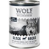 Wolf of Wilderness Ekonomično pakiranje: Adult 24 x 400 g - NOVO Black Rocks - koza | shoptok.hr