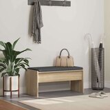  Haldna klop z blazino Sonoma hrast 83 x 38 x 40 cm, (5000155667) | Shoptok.si
