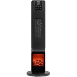 Teesa Grelec keramični stoječ PTC 8062 z upravljalcem , imitacija kamina, 2000W, črne barve, (21779449) | Shoptok.si