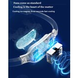 Venisymlis Prenosni Vratni Ventilator, Polnilni Viseči Ventilator Brez Rezil Za Uporabo Na Prostem, (22070285) | Shoptok.si