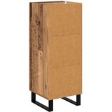  Kreveta Staro drvo 34,5 x 34 x 90 cm Obrađeno drvo i čelik | shoptok.hr