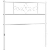  Metalno zamjensko uzglavlje bijelo 100 cm | shoptok.hr