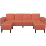 SOFA Crvena narančasta 250 x 188 x 76 cm Kordura tekstil | shoptok.hr