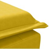  Masažna počivaljka s valjkastim jastukom žuta baršunasta | shoptok.hr