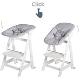 ROBA KIDS Roba 2u1 hranilica Born Up s ležaljkom za novorođenče Little Stars White | shoptok.hr