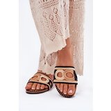 Boto Crocheted Women's Slippers On Flat Heel Black Nirina | shoptok.hr