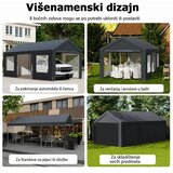  Venturo Titan 600x300cm Siva Garaža Šator Paviljon | Eponuda.com