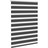  Zavjesa zebra crna 105x150 cm širina tkanine 100,9 cm poliester | Eponuda.ba